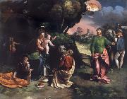 Dosso Dossi The Adoration of the Kings oil on canvas